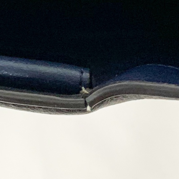 J. CREW Goodwinn Hobo Black Leather Single Strap - Picture 4 of 7